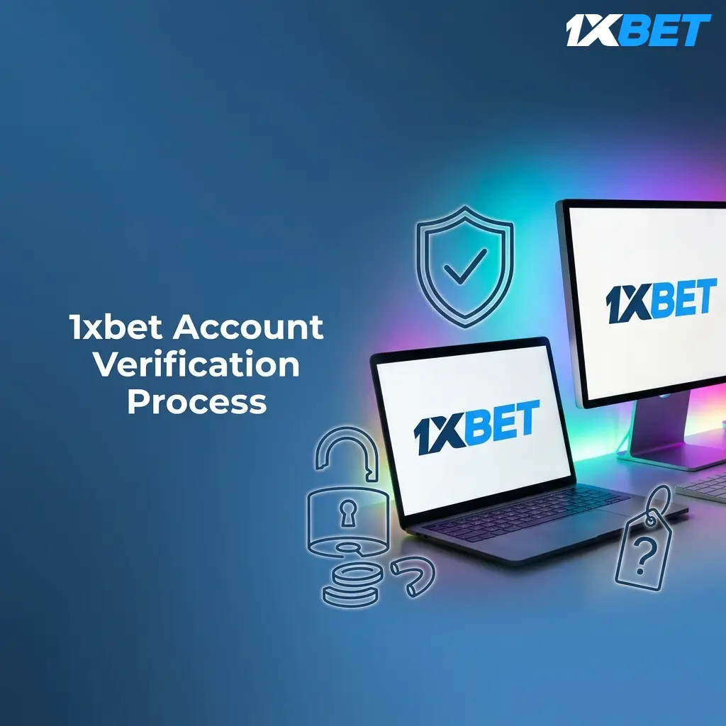 1xbet account verification process showing KYC steps including ID submission, proof of address, and payment method confirmation