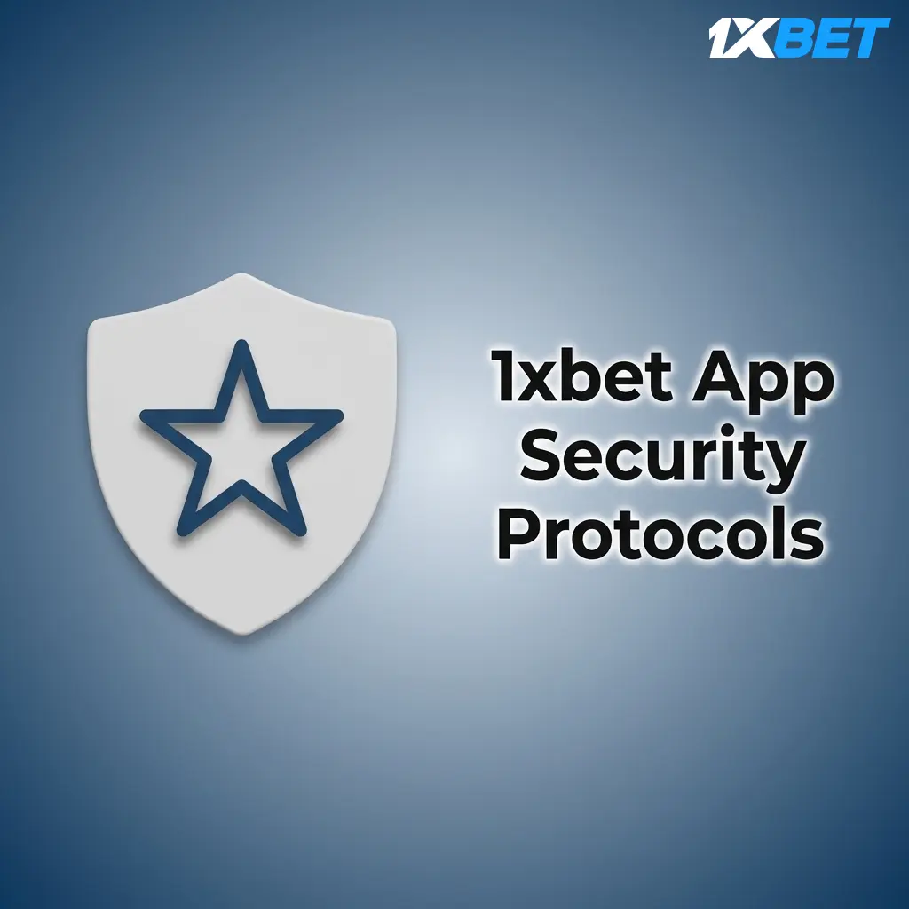 1xbet app security protocols showing TLS 1.3 encryption, 2FA, PCI-DSS compliance, and Curacao eGaming licence protection