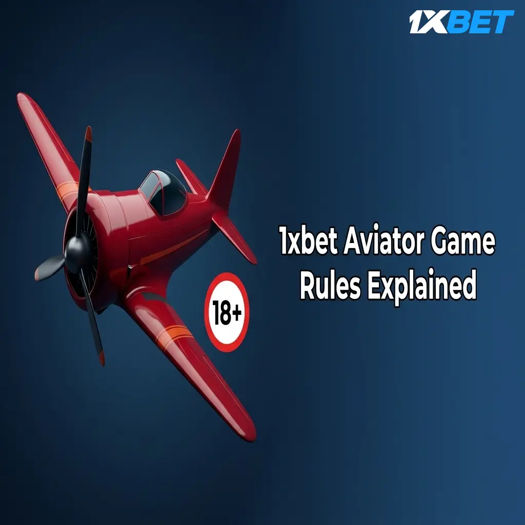 1xbet Aviator game rules showing multiplier climb, cash out mechanics, and Provably Fair algorithm by Spribe