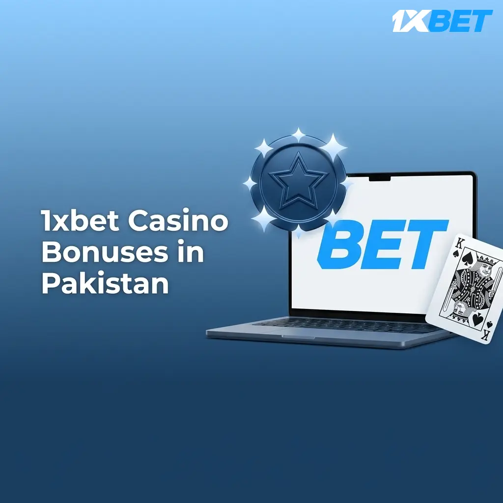 1xbet Casino bonuses in Pakistan including welcome match, free spins, cashback, and live dealer offers for players