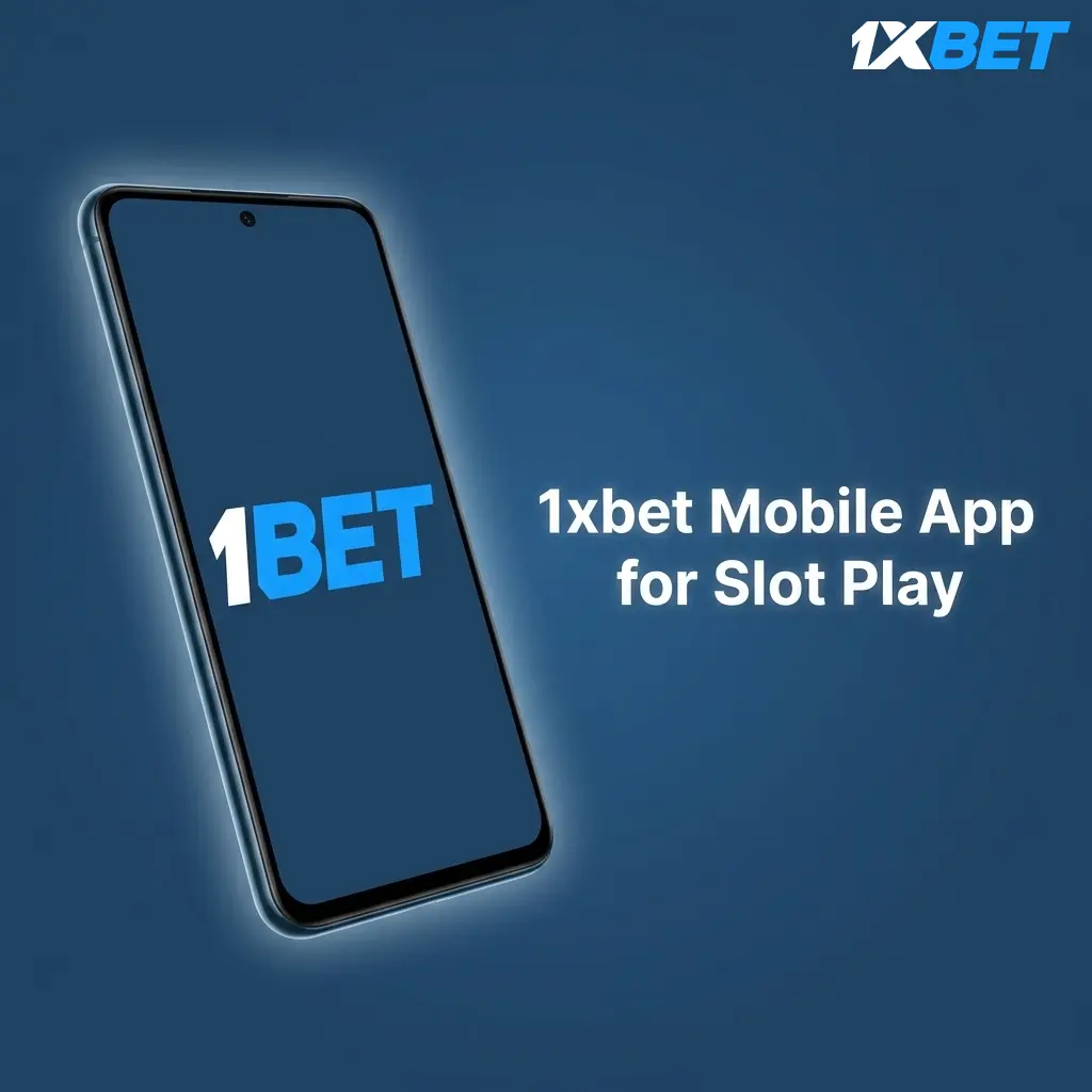 1xbet mobile app interface showing slot lobby with 7000+ games optimized for Android and iOS touch screens