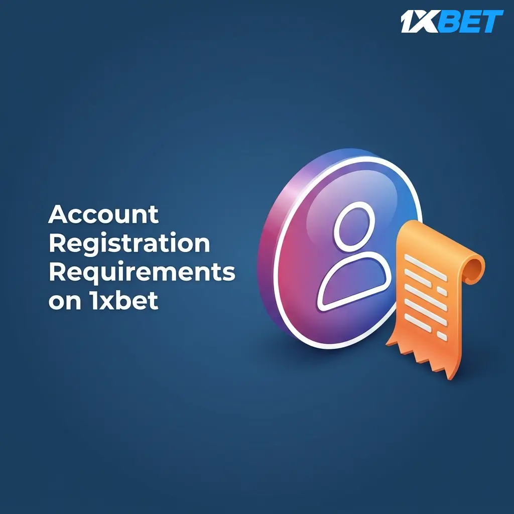 1xbet account registration requirements for Pakistani users including age limit, ID verification, and eligibility criteria