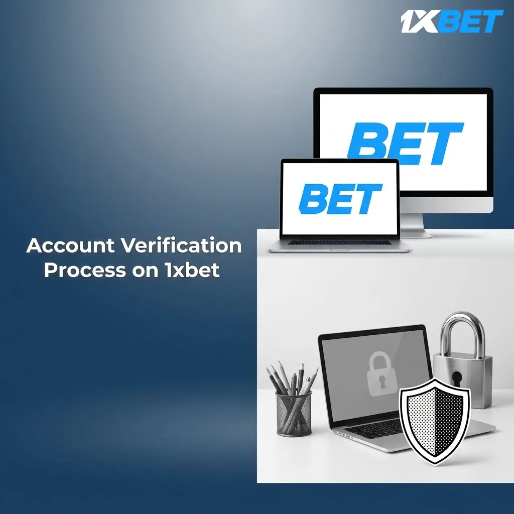 1xbet KYC account verification process showing identity, address, and payment method document submission steps