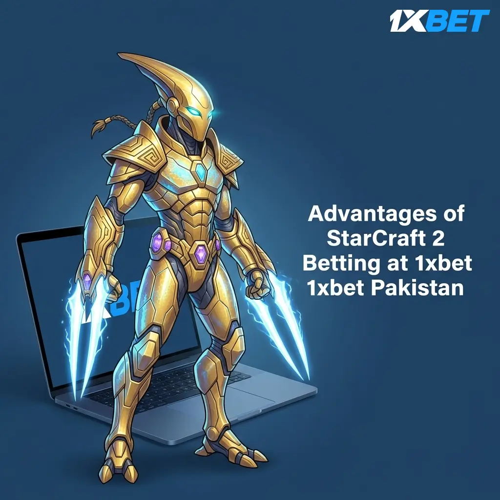 1xbet Pakistan StarCraft 2 betting advantages including odds, PKR payments, bonus, support, and mobile app