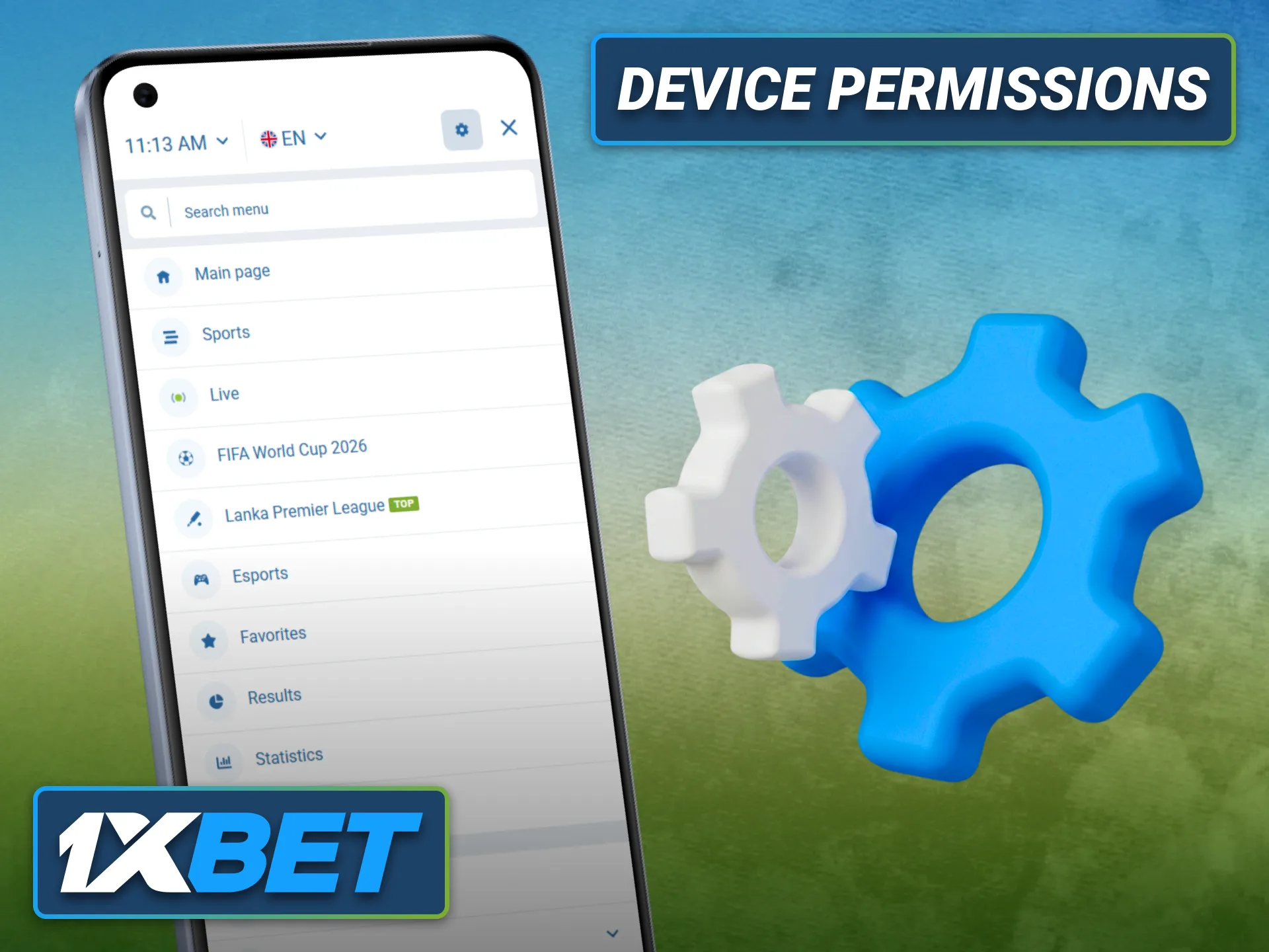Learn why the 1xbet Android application requests specific device permissions.