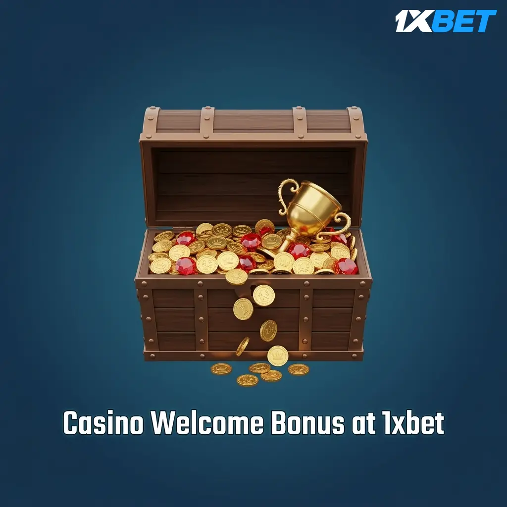 1xbet casino welcome bonus up to 30,000 PKR plus 150 free spins for new players in Pakistan on first deposit