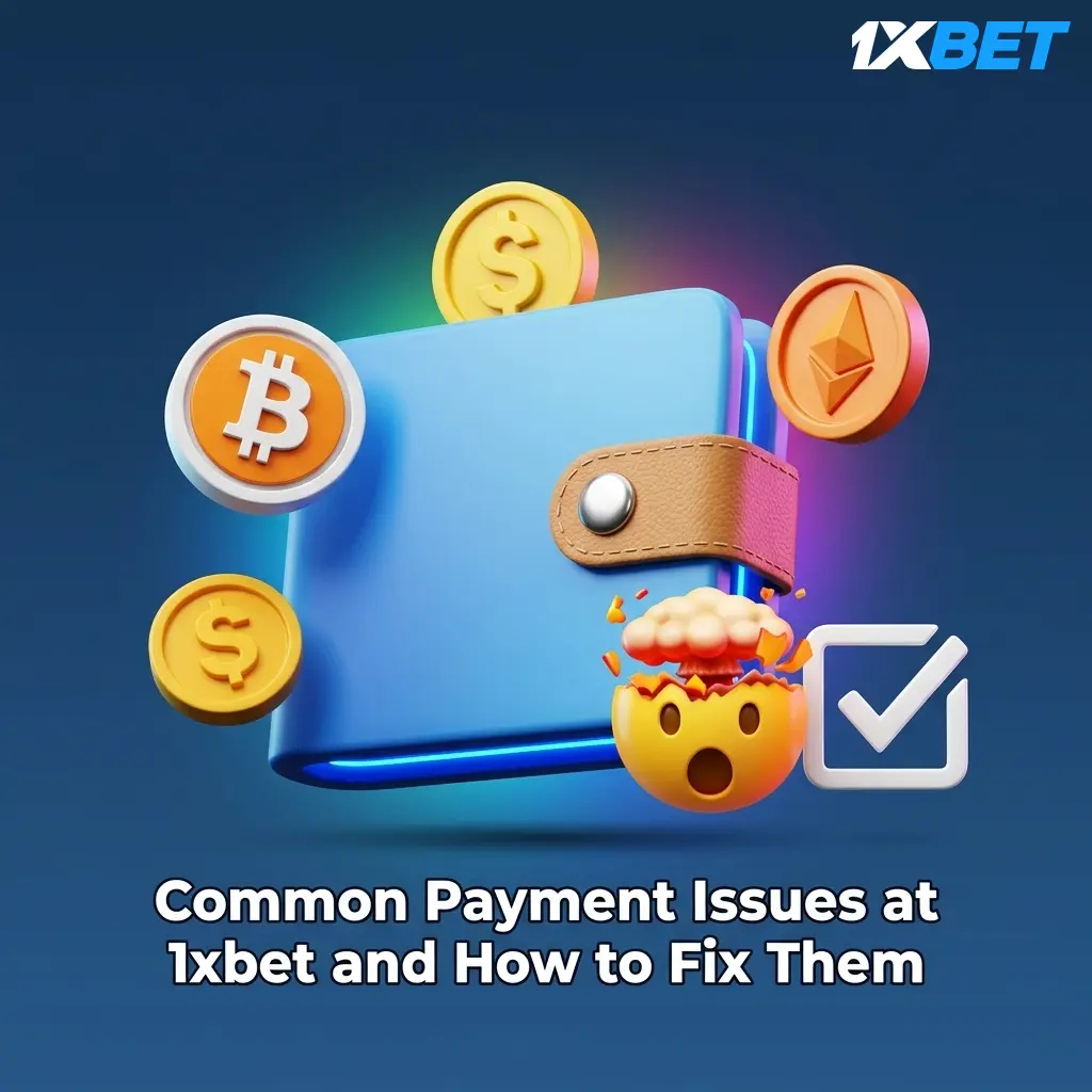1xbet common payment issues including deposit delays, withdrawal blocks, and verification errors with troubleshooting steps