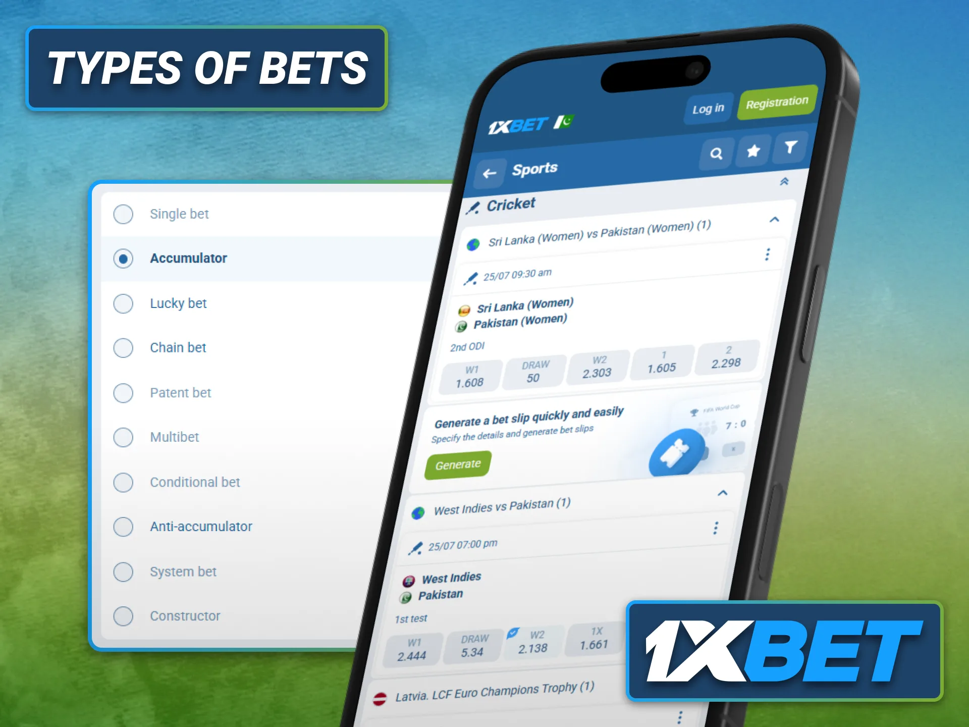 Choose different betting markets through the 1xbet iOS app with confidence.