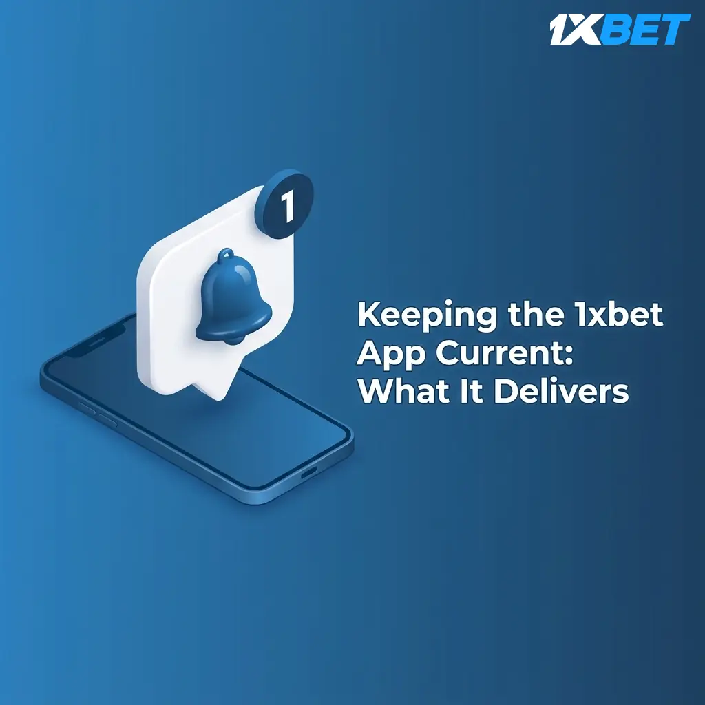 1xbet app update benefits showing faster load times, security patches, new features, and Android compatibility improvements