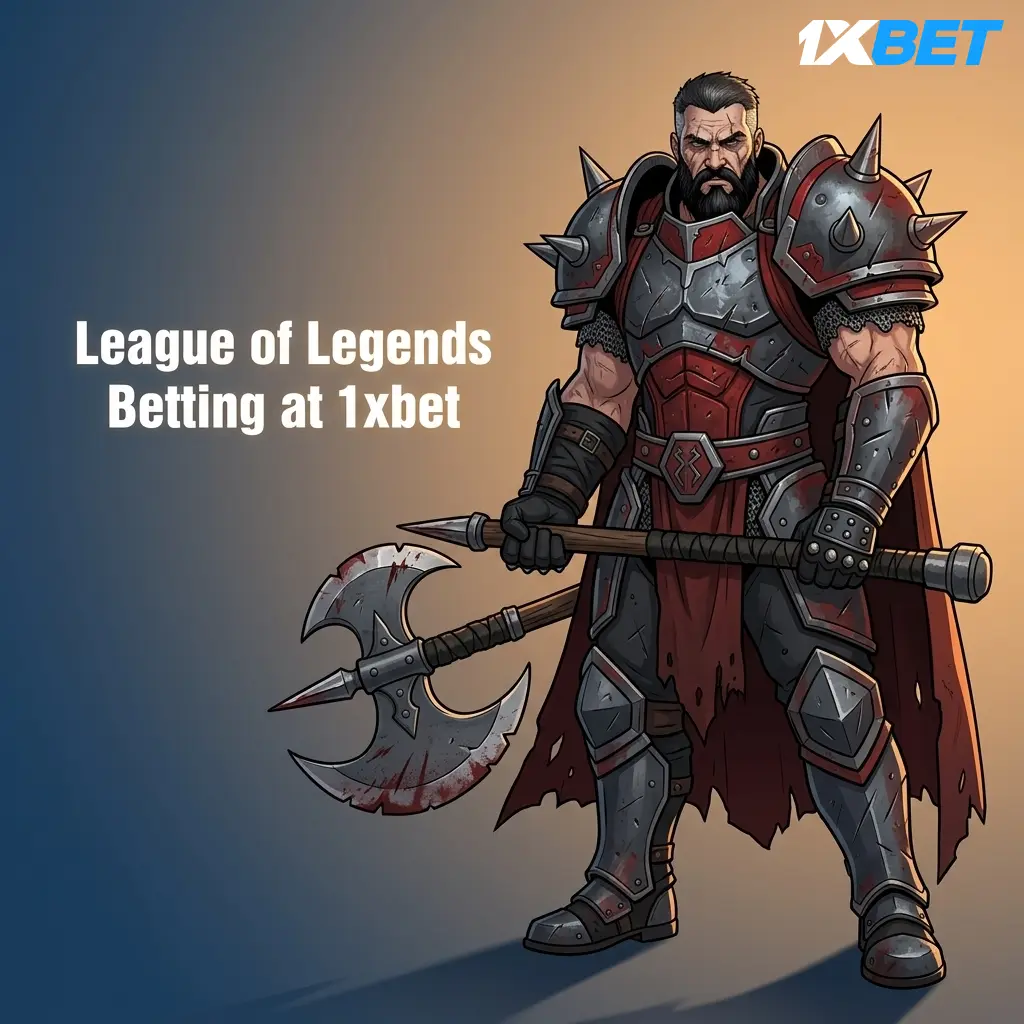 League of Legends betting markets at 1xbet covering match winner, first blood, map handicap and top tournaments like Worlds and MSI