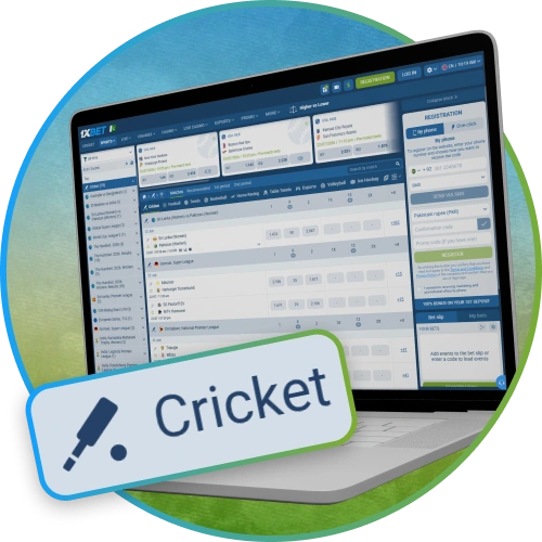 Bet on PSL and cricket matches through the 1xbet sportsbook.
