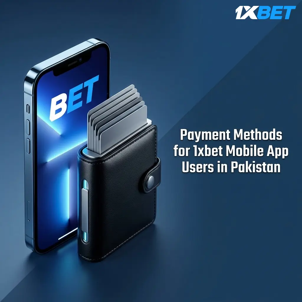 1xbet mobile app payment methods in Pakistan including Easypaisa, JazzCash, and Nayapay deposit and withdrawal limits
