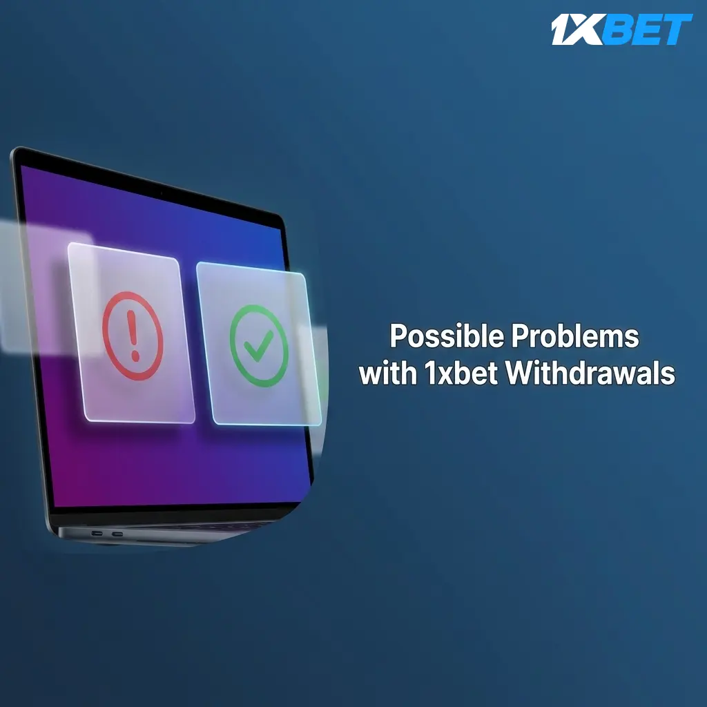1xbet withdrawal problems including verification issues, wagering requirements, payment errors, limits, and platform delays