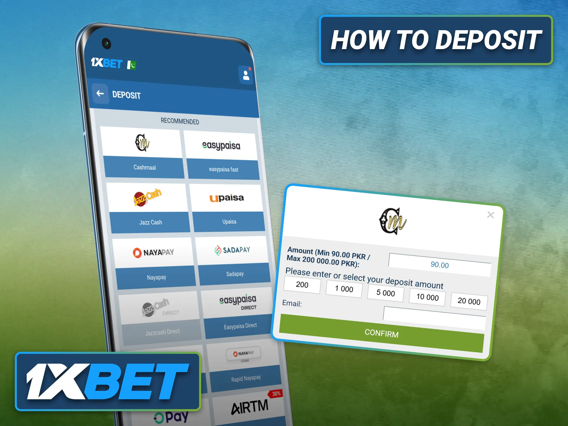 Deposit funds securely through the 1xbet PWA application before placing bets.