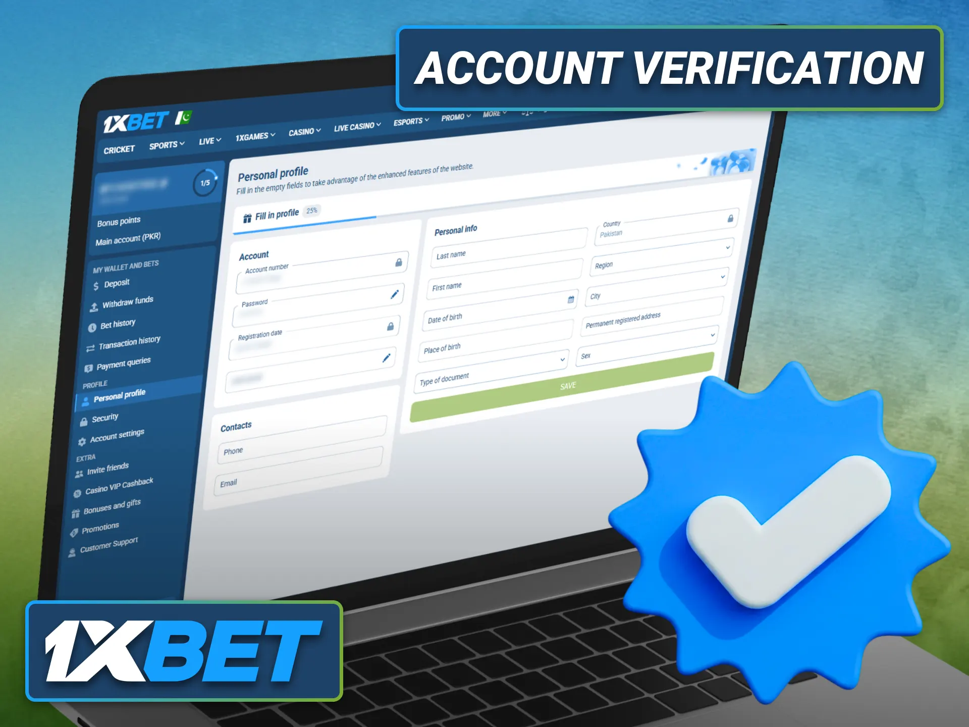 Complete the 1xbet account verification process for secure platform access.