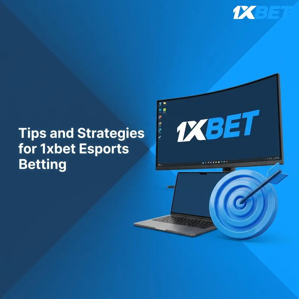 Tips and strategies for 1xbet esports betting including bankroll management, discipline focus, and live betting advice
