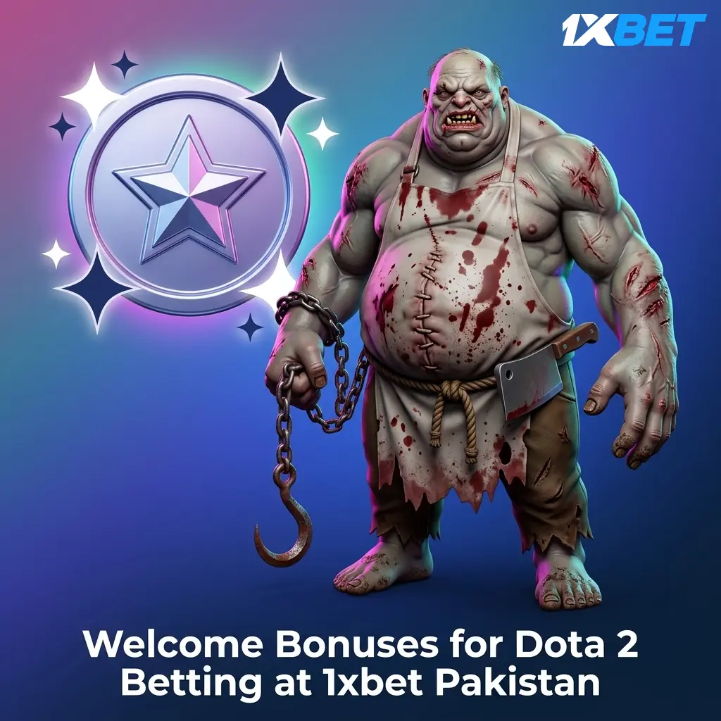1xbet Pakistan welcome bonus up to 30,000 PKR for Dota 2 betting with easy signup steps